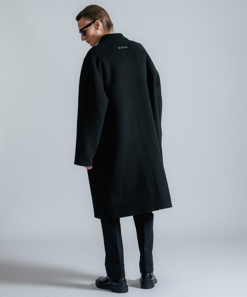 CRIMIE（クライミー）の「MELTON WOOL COAT（ダウンジャケット/コート・メンズ・ブラック・S/M/L/XL/XXL）」の9枚目の写真