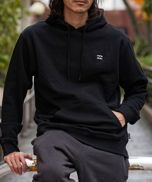 BILLABONG メンズ EMBOSS LOGO PARKA パーカー 【REGULAR FIT】【2025年秋冬モデル】/ビラボンセットアップ対応スリーブロゴプルオーバーパーカー・フーディー