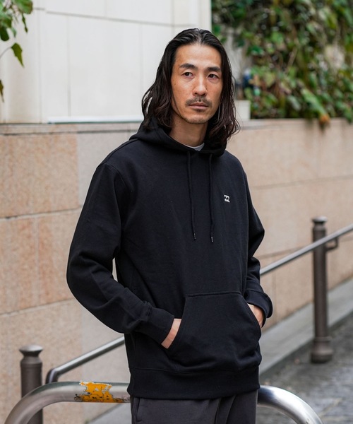 BILLABONG(ビラボン)の「BILLABONG メンズ EMBOSS LOGO PARKA パーカー 【REGULAR FIT】【2025年秋冬モデル】/ビラボンセットアップ対応スリーブロゴプルオーバーパーカー・フーディー(パーカー・メンズ・ブラック/グレー・MEDIUM/LARGE/X-LARGE)」の13枚目の写真