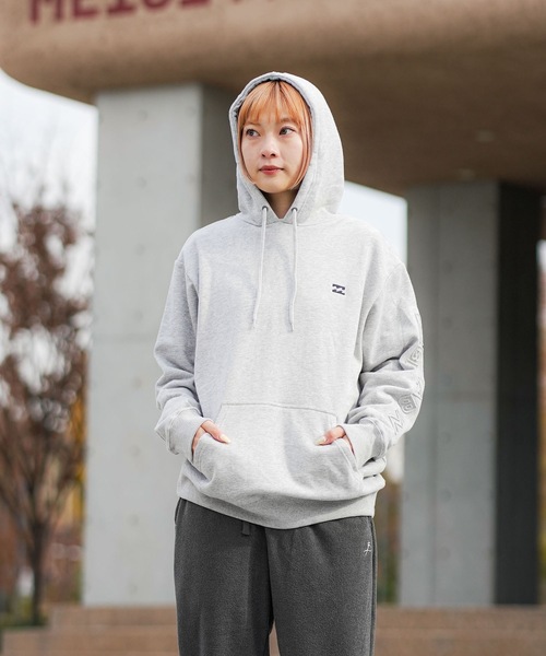 BILLABONG(ビラボン)の「BILLABONG メンズ EMBOSS LOGO PARKA パーカー 【REGULAR FIT】【2025年秋冬モデル】/ビラボンセットアップ対応スリーブロゴプルオーバーパーカー・フーディー(パーカー・メンズ・ブラック/グレー・MEDIUM/LARGE/X-LARGE)」の19枚目の写真