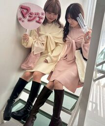 BRAND NEW DAYピンクワンピース5 レースフラワープリントワンピース｜ピンクハウスオフィシャル