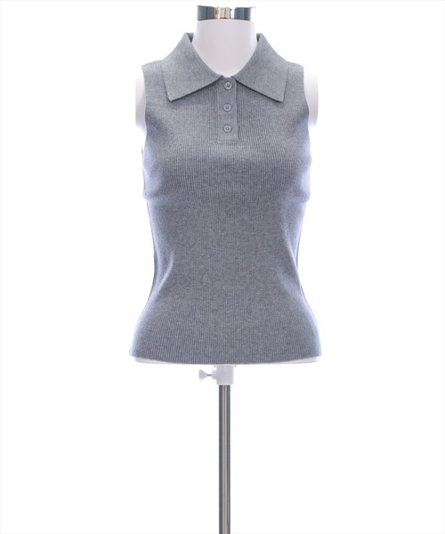 clear（クリア）の「2way刺繍入りアンサンブルニットトップス［大人 カジュアル 着回し力抜群］≪AW新作≫（ニット/セーター・レディース・ブラック/杢グレー/ピンク/ネイビー・F）」の17枚目の写真