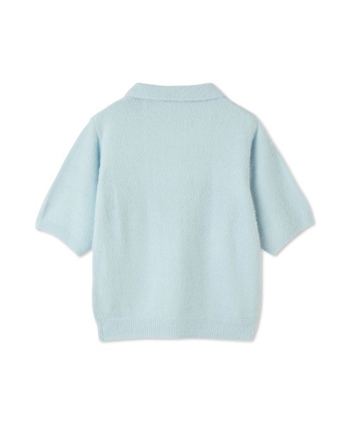 QUEENS COURT(クイーンズコート)の「シャギーヤーンポロニットトップス≪手洗い可能≫(ニット/セーター・レディース・アイボリー/ピンク/サックスブルー・M)」の18枚目の写真