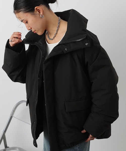 セール】クロップド中綿ジャケット（ダウンジャケット/コート