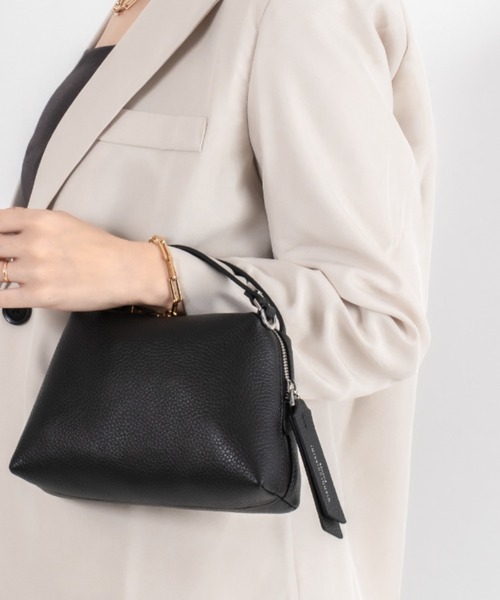 GIANNI CHIARINI(ジャンニ キアリーニ)の「【GIANNI CHIARINI/ジャンニキアリーニ】2WAY レザーハンドバッグ ショルダーバッグ アリファ S BS 8145 COMM GRN(ショルダーバッグ・レディース・ブラック/ベージュ系その他/ベージュ系その他2/ブラウン/ベージュ/ライトブルー・FREE)」の13枚目の写真