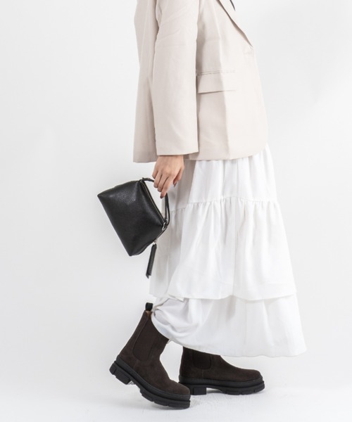 GIANNI CHIARINI(ジャンニ キアリーニ)の「【GIANNI CHIARINI/ジャンニキアリーニ】2WAY レザーハンドバッグ ショルダーバッグ アリファ S BS 8145 COMM GRN(ショルダーバッグ・レディース・ブラック/ベージュ系その他/ベージュ系その他2/ブラウン/ベージュ/ライトブルー・FREE)」の14枚目の写真