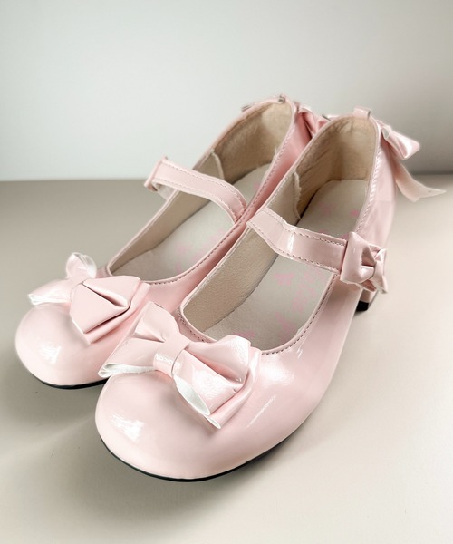 MAISON SELECT（メゾンセレクト）の「9C90 リボンパンプス（パンプス・レディース・ホワイト/ピンク/ブラック・36/38/40）」の17枚目の写真