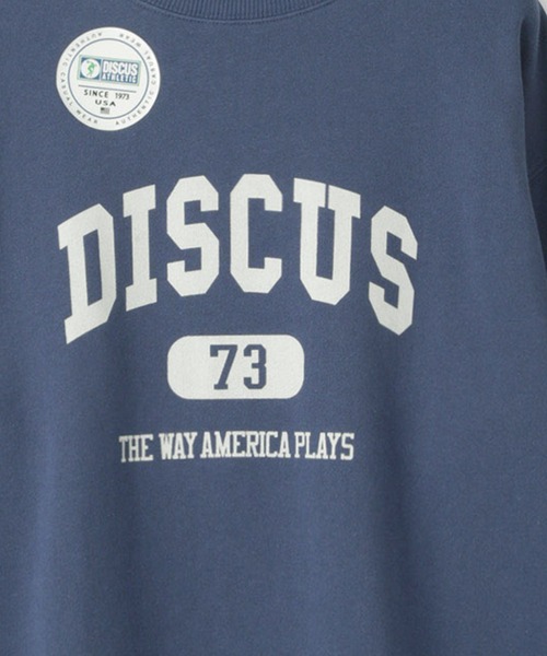 DISCUS(ディスカス)の「DISCUS ロゴトレーナー(スウェット・レディース・オートミール/スミクロ/ブルー系・L/M)」の9枚目の写真