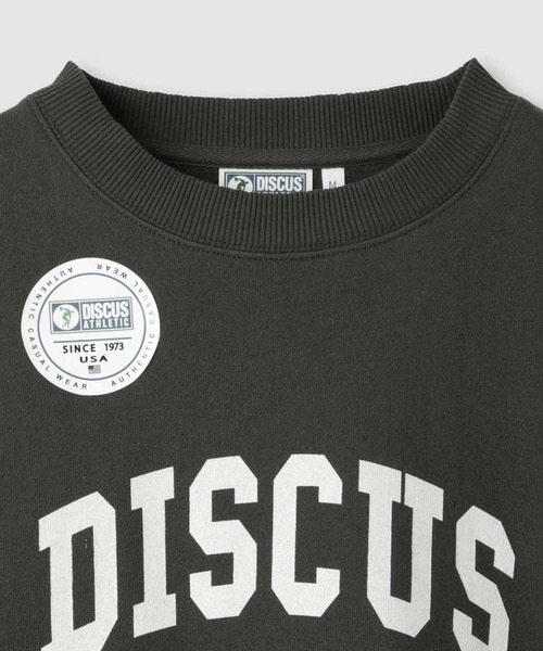 DISCUS(ディスカス)の「DISCUS ロゴトレーナー(スウェット・レディース・オートミール/スミクロ/ブルー系・L/M)」の11枚目の写真