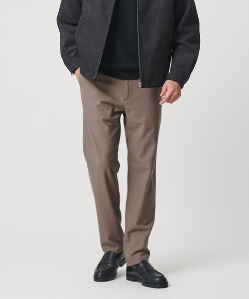 BEAUTY&YOUTH UNITED ARROWS（ビューティーアンドユースユナイテッドアローズ）の「【WEB限定 WARDROBE SMART】ポリエステル レーヨン アクリル サキソニー スキニー イージーパンツ（スラックス・メンズ・モカ/ダークグレー/ブラック・M/S/XL/L）」の2枚目の写真