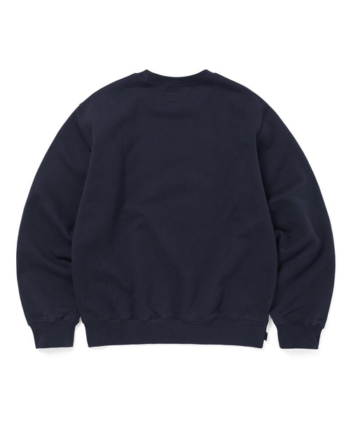 thisisneverthat ネイビー トレーナー ユニセックスで男女兼用 T.N.T. Classic HDP Crewneck（スウェット）｜thisisneverthat