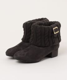 【ZUMA COLLECTION】レディースニットベルトブーツ