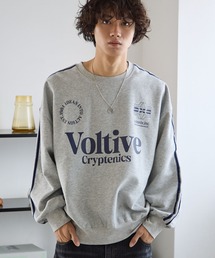 PBLIM | 《UNISEX》ラインスリーブロゴスウェット(スウェット)