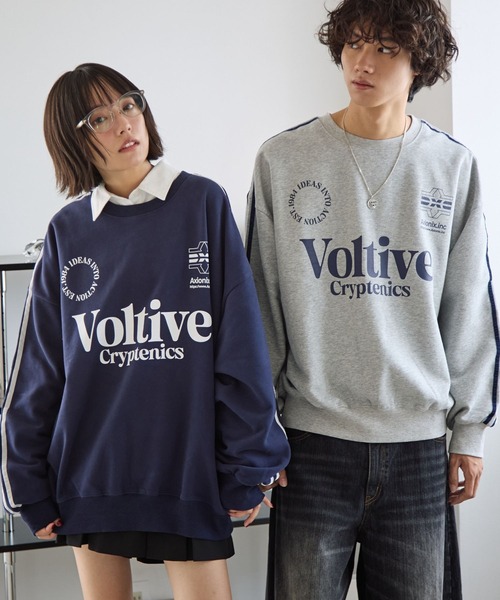PBLIM（ページボーイリム）の「《UNISEX》ラインスリーブロゴスウェット（スウェット・レディース・グレー/ネイビー・MEDIUM/LARGE）」の11枚目の写真