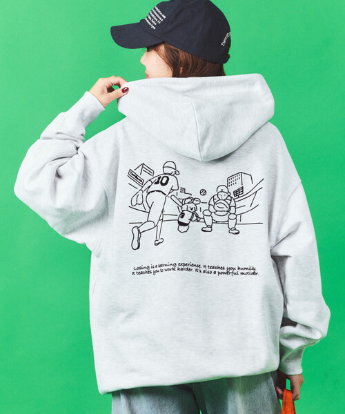 セール】tombonia/トムボニア tomboniaﾍﾞｰｽﾎﾞｰﾙﾌｰﾃﾞｨ（パーカー