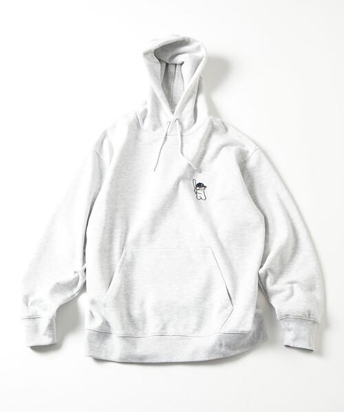 FREAK'S STORE(フリークスストア)の「tombonia/トムボニア tomboniaベースボールフーディ(パーカー・メンズ・ライトグレー/ネイビー/チャコールグレー・SMALL/MEDIUM/LARGE)」の21枚目の写真