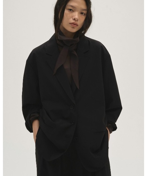 TODAYFUL（トゥデイフル）の「Sheer Tie Blouse（シャツ/ブラウス・レディース・キナリ/ダークブラウン・FREE）」の7枚目の写真