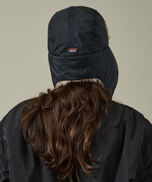 NANGA（ナンガ）の「【NANGA/ナンガ】AURORA TEX FUR FLIGHT CAP/オーロラテックス ファー フライトキャップ/ファー/ユニセックス/N2532-3A055Z（キャップ・メンズ・ブラック/ダークベージュ/グリーン系その他・フリー）」の11枚目の写真