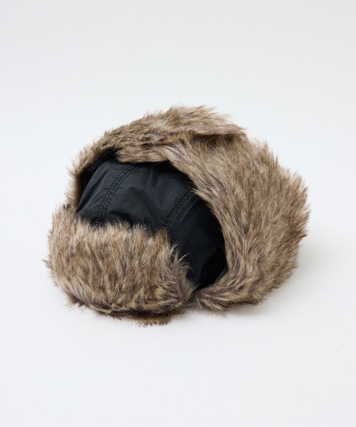 NANGA（ナンガ）の「【NANGA/ナンガ】AURORA TEX FUR FLIGHT CAP/オーロラテックス ファー フライトキャップ/ファー/ユニセックス/N2532-3A055Z（キャップ・メンズ・ブラック/ダークベージュ/グリーン系その他・フリー）」の13枚目の写真