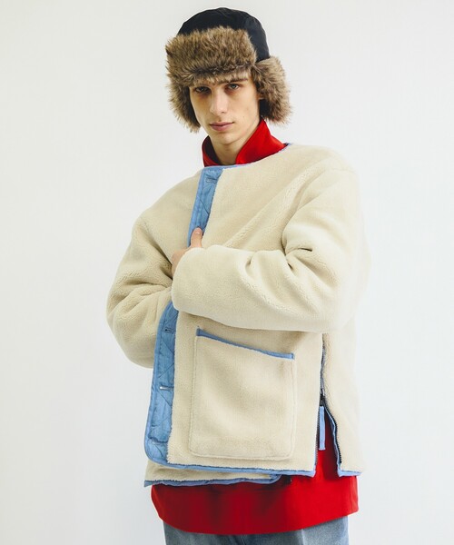 NANGA（ナンガ）の「【NANGA/ナンガ】AURORA TEX FUR FLIGHT CAP/オーロラテックス ファー フライトキャップ/ファー/ユニセックス/N2532-3A055Z（キャップ・メンズ・ブラック/ダークベージュ/グリーン系その他・フリー）」の21枚目の写真
