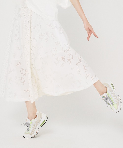 bedsidedrama(ベットサイドドラマ)の「Dancing Lace Culottes(その他パンツ・レディース・ホワイト/ブラック・1)」の2枚目の写真