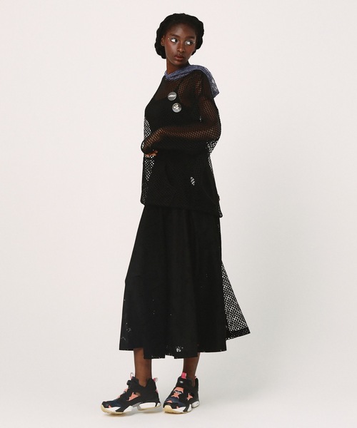 bedsidedrama(ベットサイドドラマ)の「Dancing Lace Culottes(その他パンツ・レディース・ホワイト/ブラック・1)」の4枚目の写真