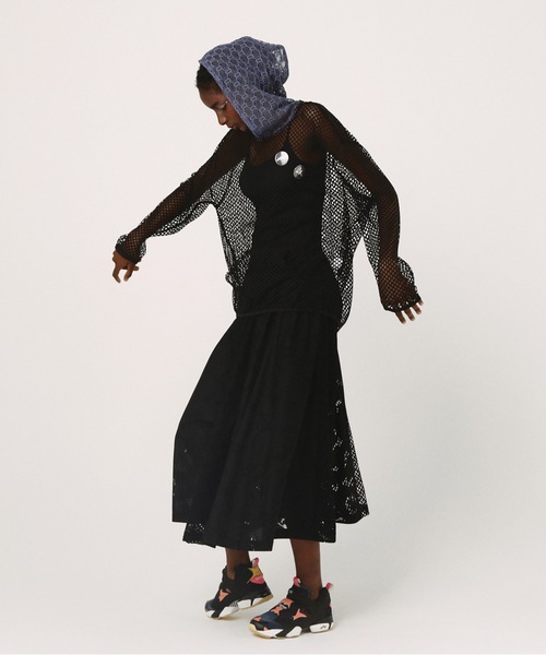 bedsidedrama(ベットサイドドラマ)の「Dancing Lace Culottes(その他パンツ・レディース・ホワイト/ブラック・1)」の5枚目の写真