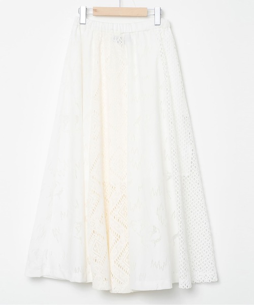 bedsidedrama(ベットサイドドラマ)の「Dancing Lace Culottes(その他パンツ・レディース・ホワイト/ブラック・1)」の12枚目の写真
