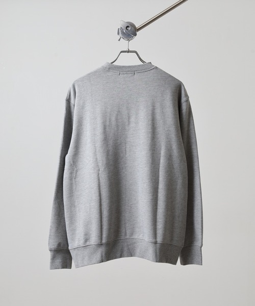 FUNALIVE（ファンアライブ）の「SHABBY シャビ クルーネックスウェット unisex（スウェット・メンズ・カーキ/ブラック/ワイン/ホワイト系1/オフホワイト/杢グレー/カーキ系1/ネイビー系1/ネイビー・M/XL/L）」の11枚目の写真