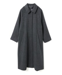 mizuiroind（ミズイロインド）の「mizuiro ind ウール混バルマカーンコート（ステンカラーコート）」