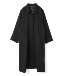 mizuiroind | mizuiro ind ウール混バルマカーンコート(ステンカラーコート)
