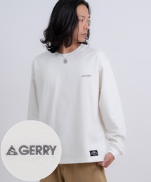 【GERRY】高ストレッチ性 ワンポイント 長袖Tシャツ