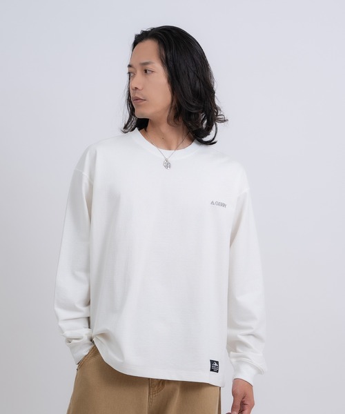 セール】【GERRY】高ストレッチ性 ワンポイント 長袖Tシャツ（Tシャツ