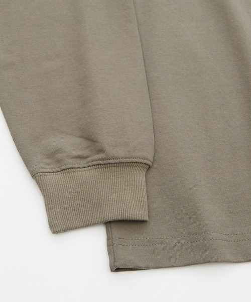 GERRY(ジェリー)の「【GERRY】高ストレッチ性 ワンポイント 長袖Tシャツ(Tシャツ/カットソー・メンズ・ブラック/ホワイト/カーキ/チャコール・LARGE/MEDIUM)」の21枚目の写真