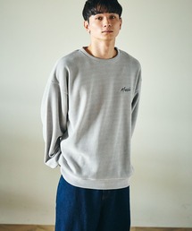 LAKOLE | 刺繍カットモールプルオーバー / 595108(スウェット)