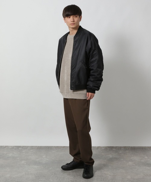 LAKOLE(ラコレ)の「刺繍カットモールプルオーバー / 595108(スウェット・メンズ・ブラック/ボルドー/アイボリー/ライトグレー/グリーン/ネイビー/ブラウン・X-LARGE/MEDIUM/LARGE)」の19枚目の写真