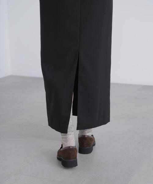 FREE'S MART（フリーズマート）の「◆スクープネックマキシジャンパースカート（ワンピース・レディース・グレー/ブラック・SMALL/MEDIUM）」の22枚目の写真