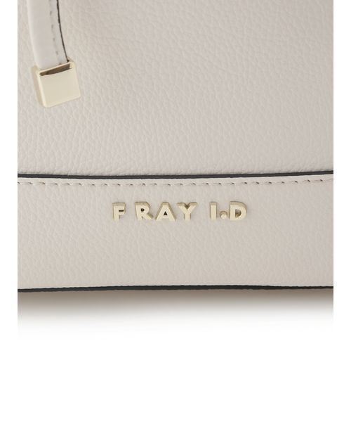 FRAY I.D（フレイアイディー）の「ドローストリングリボンバッグ（ハンドバッグ・レディース・イエロー/ホワイト・F）」の7枚目の写真