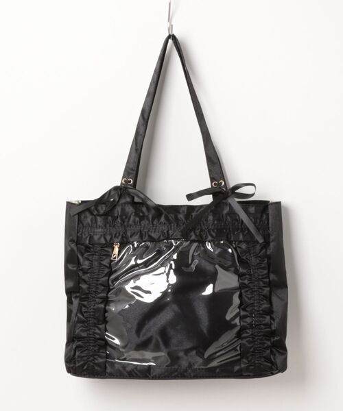 セール】oshipic/推し活トートバッグ/リボンフリルトートバッグ S0007