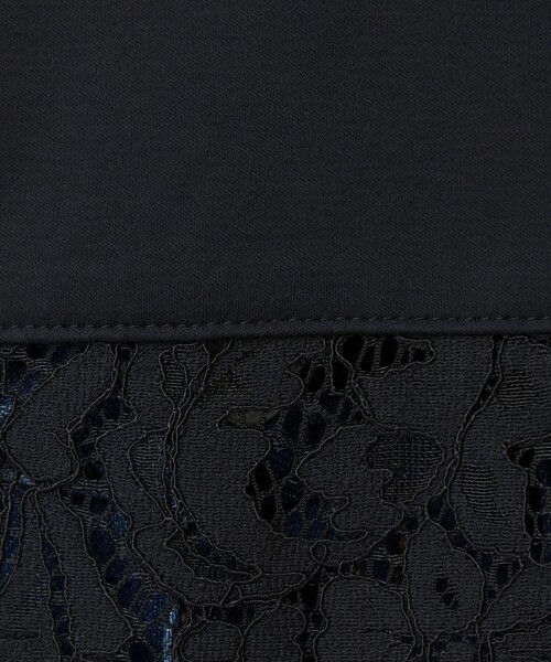 スソ レース プルオーバー（Tシャツ/カットソー）｜green label