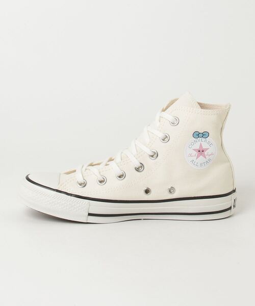 CONVERSE(コンバース)の「CONVERSE コンバース ALL STAR KM HI KAWAISOUNI! オールスター KM HI 可哀想に! 31316590 31316591(スニーカー・レディース・ブラック/オフホワイト・23.0cm/23.5cm/24.0cm/24.5cm)」の6枚目の写真