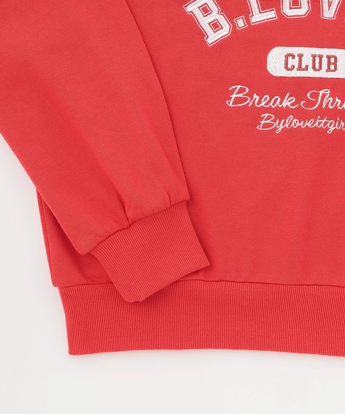 by LOVEiT（バイラビット）の「肩スリットプルオーバー（スウェット・キッズ・レッド/グリーン/ホワイト系その他・140cm/150cm/160cm/120cm/130cm）」の15枚目の写真