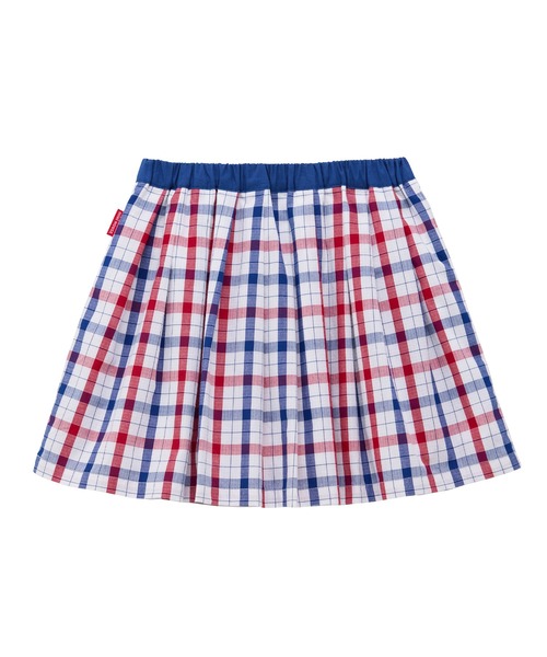 MIKI HOUSE(ミキハウス)の「トリコロール チェックスカート(スカート・キッズ・レッド系その他・L(140-150cm)/M(120-130cm)/S(100-110cm)/SS(80-90cm))」の6枚目の写真