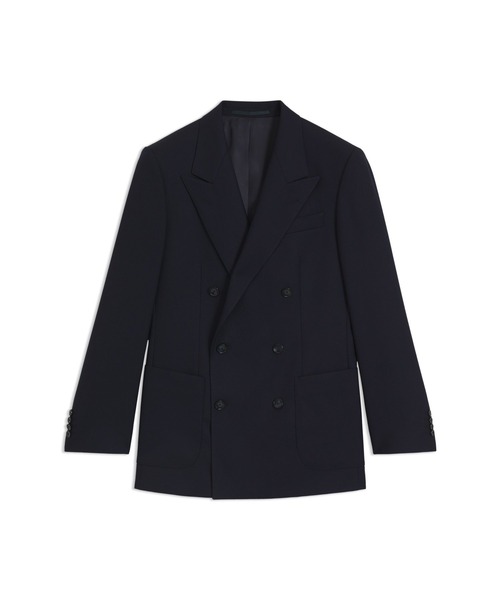 BOSS(ボス)の「BECKHAM x BOSS ダブルブレストブレザー ストレッチウール(テーラードジャケット・メンズ・ダークブルー・56/54/52/44/46/50/48)」の6枚目の写真