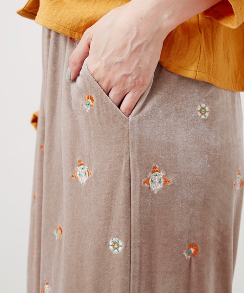 チャイハネ（チャイハネ）の「【チャイハネ】ロクアーベロアパンツ（その他パンツ・レディース・ピンク/ベージュ/グレー・FREE）」の14枚目の写真