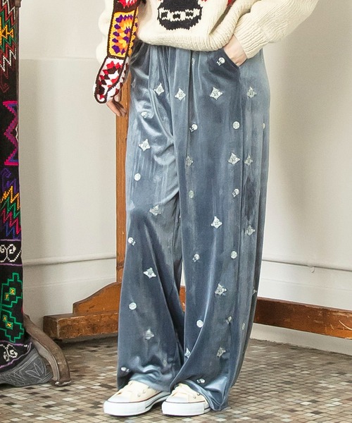 チャイハネ（チャイハネ）の「【チャイハネ】ロクアーベロアパンツ（その他パンツ・レディース・ピンク/ベージュ/グレー・FREE）」の22枚目の写真