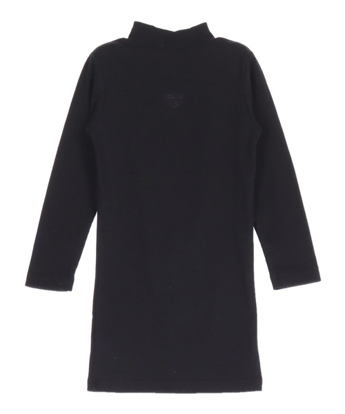 ANAP kids（アナップキッズ）の「レオパード柄ベルトポーチ付 テレコリブワンピース（ワンピース・キッズ・ラベンダー/ブラック・110/120/130）」の15枚目の写真