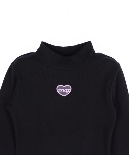 ANAP kids（アナップキッズ）の「レオパード柄ベルトポーチ付 テレコリブワンピース（ワンピース・キッズ・ラベンダー/ブラック・110/120/130）」の16枚目の写真