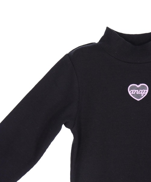 ANAP kids（アナップキッズ）の「レオパード柄ベルトポーチ付 テレコリブワンピース（ワンピース・キッズ・ラベンダー/ブラック・110/120/130）」の17枚目の写真