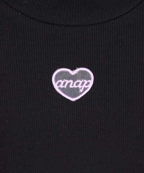 ANAP kids（アナップキッズ）の「レオパード柄ベルトポーチ付 テレコリブワンピース（ワンピース・キッズ・ラベンダー/ブラック・110/120/130）」の19枚目の写真